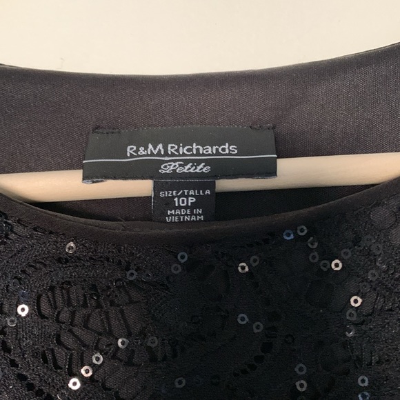 Black Cocktail Dress - Picture 4 of 5